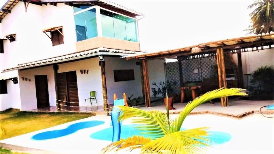 Casa Xie Com Piscina, Churrasqueira E Jardim Sao Miguel dos Milagres Luaran gambar