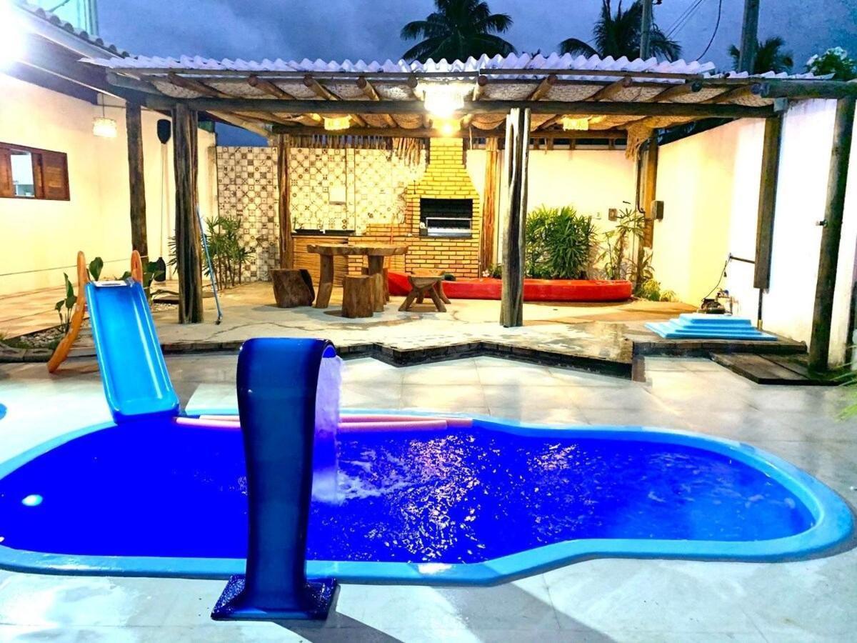 Casa Xie Com Piscina, Churrasqueira E Jardim Sao Miguel dos Milagres Luaran gambar