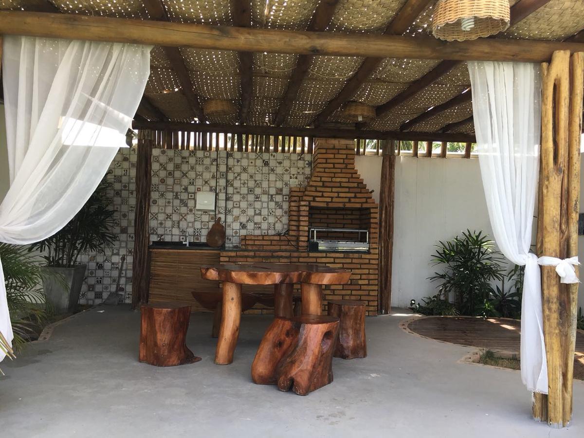 Casa Xie Com Piscina, Churrasqueira E Jardim Sao Miguel dos Milagres Luaran gambar